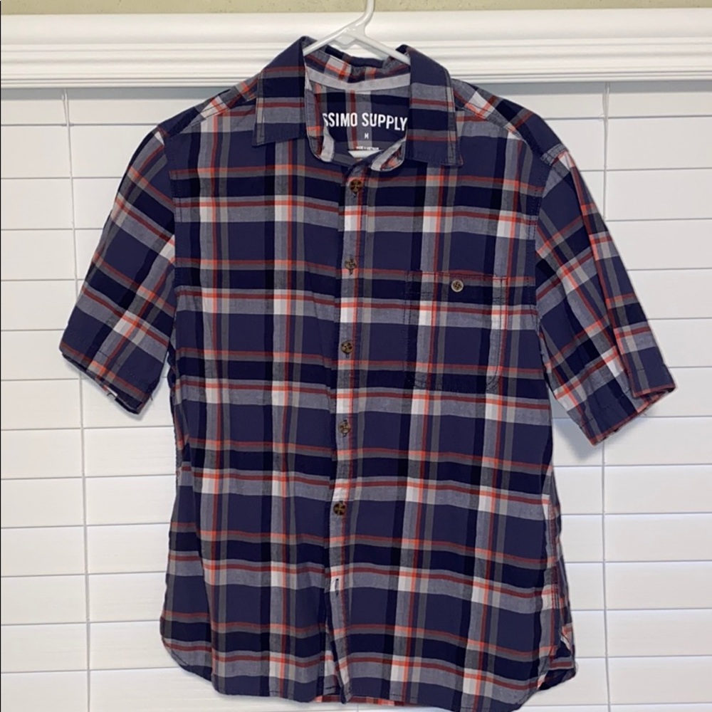 Mission Supply Co. Medium Short Sleeve Button Down